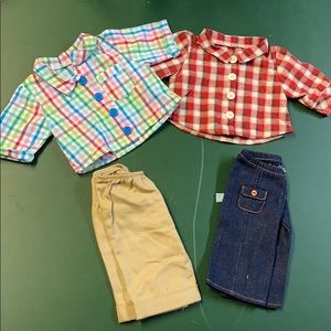 American girl doll Bitty baby dress top and pants